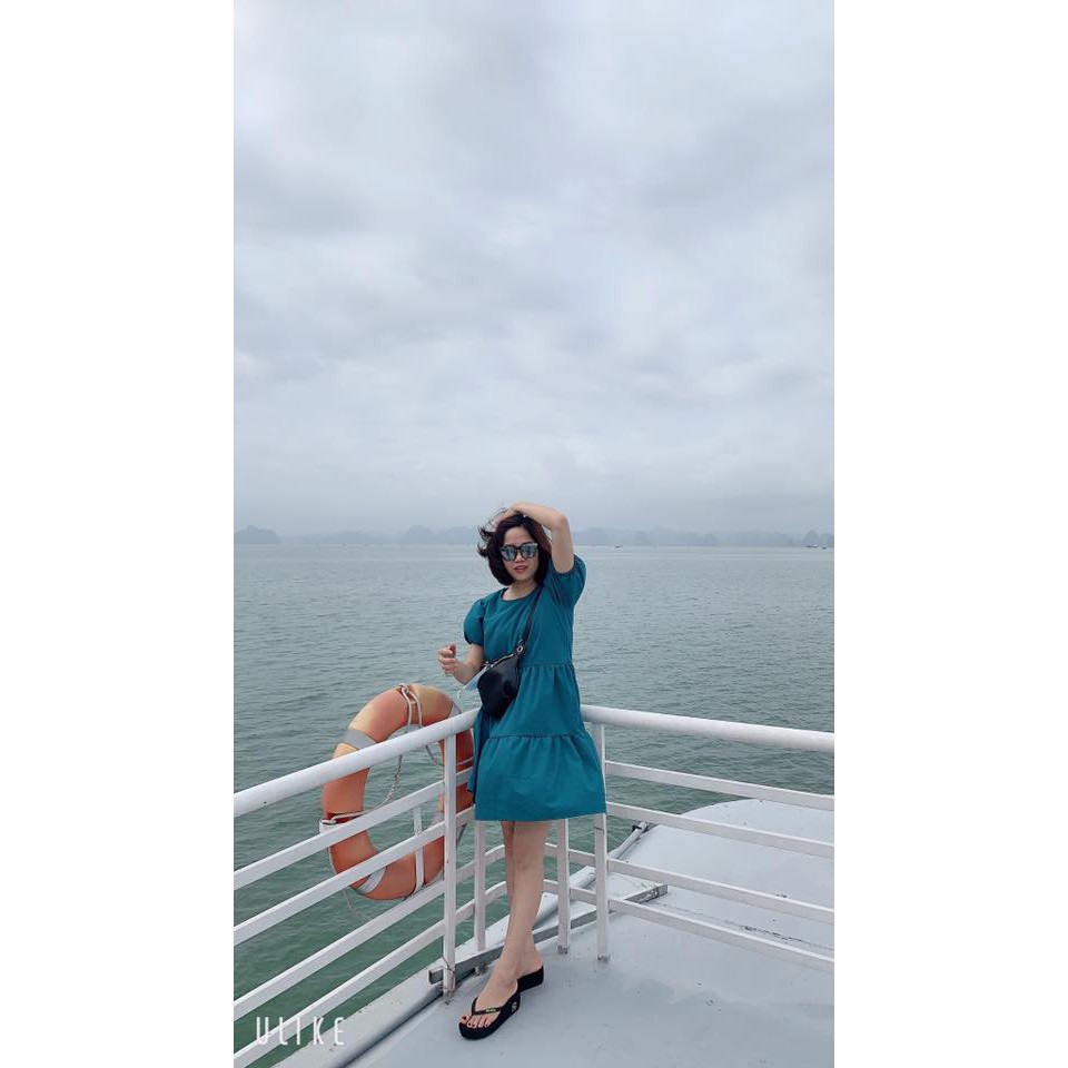 Đầm babydoll dáng xoè 🍀váy nữ dễ thương ,phong cách ulzzang ,chất bao đẹp thời trang 1989 | BigBuy360 - bigbuy360.vn