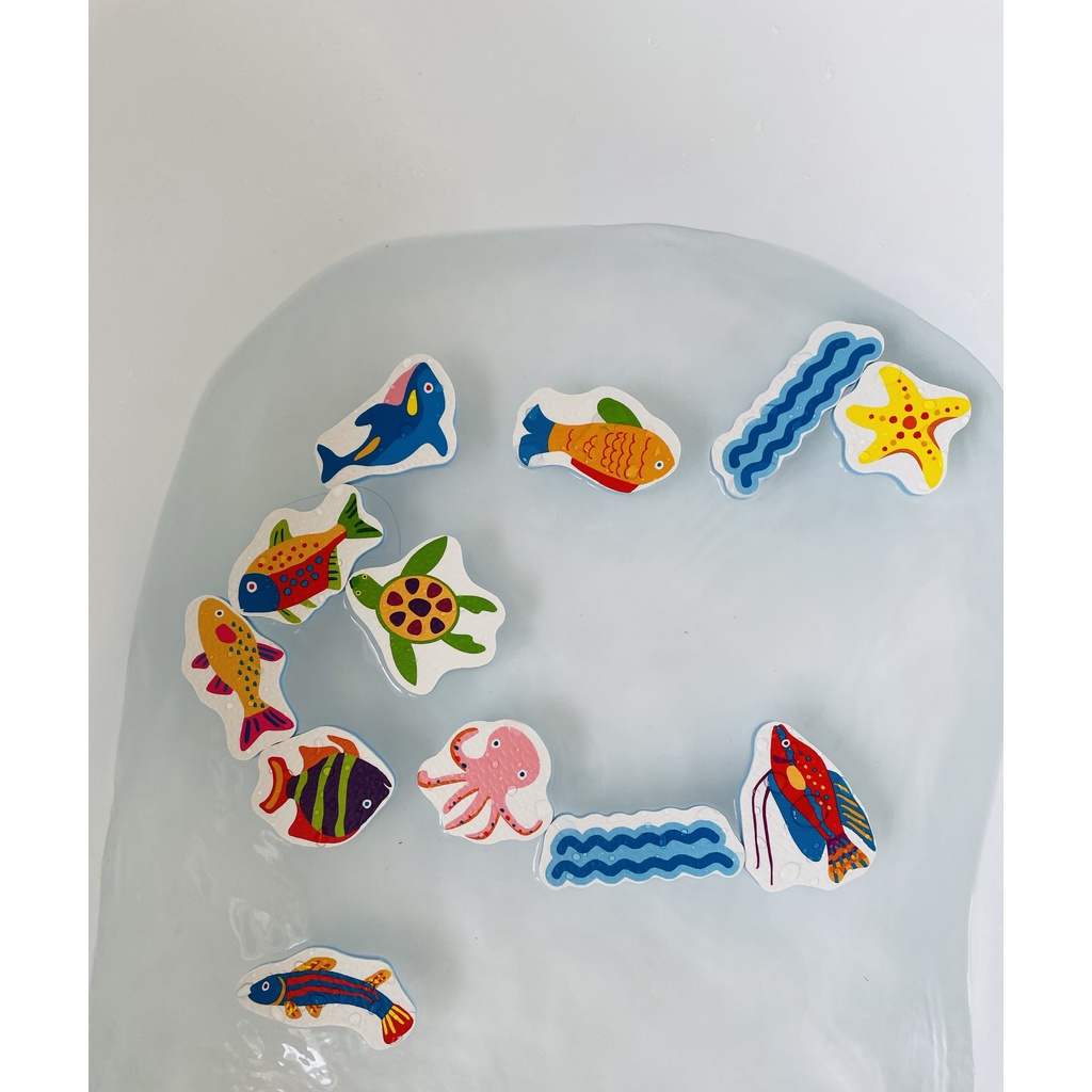 Miếng dán chơi trong phòng tắm Tedu - Bath Stickers