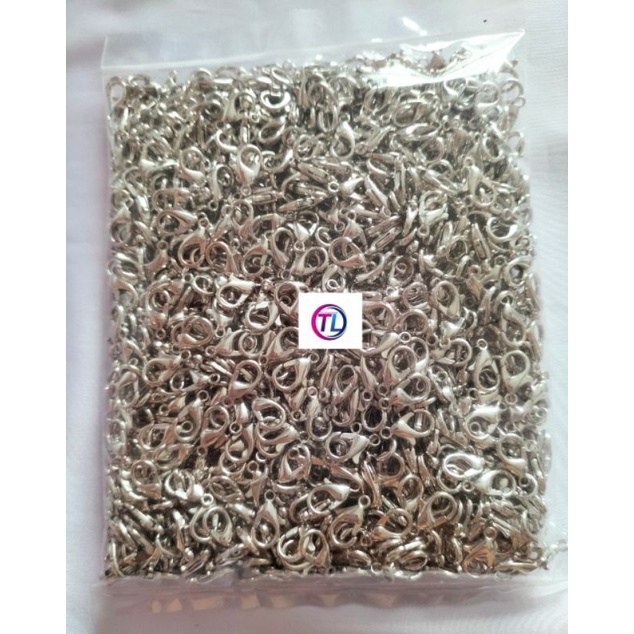 Bán sỉ bịch 1000 móc khoá càng cuaKhoá đầu tôm inox size 10mm không đen không gỉ