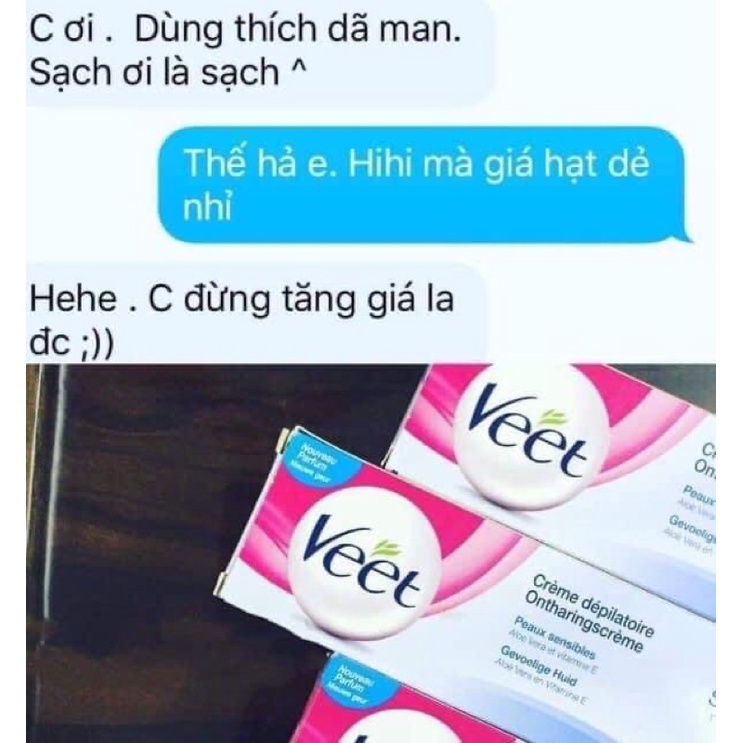 Kem tẩy lông Veet