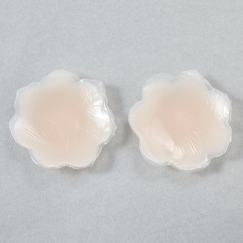 1 cặp miếng dán ngực silicon Họa Tiết Tròn
