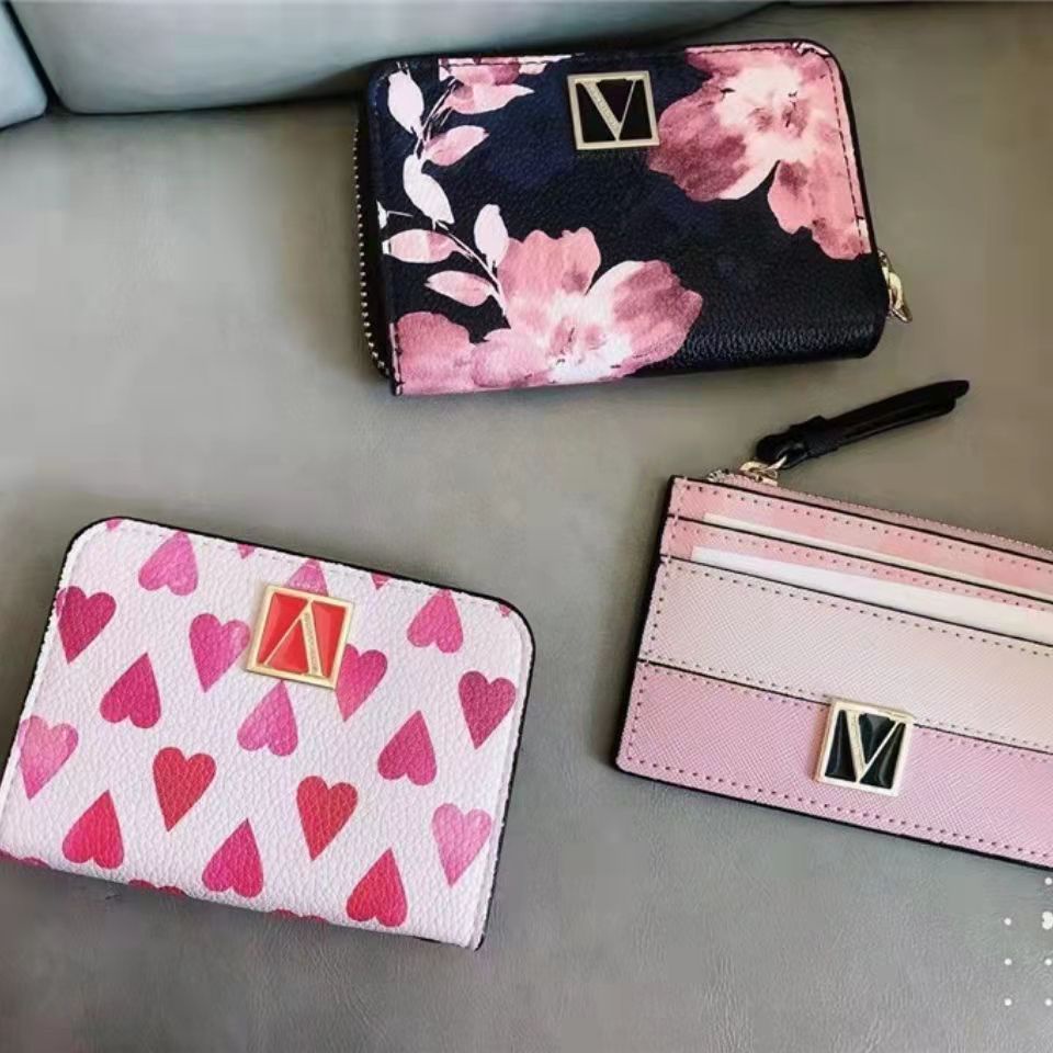 Ví Nữ Victoria 'S secret Dáng Ngắn Có Tua Rua Dễ Thương