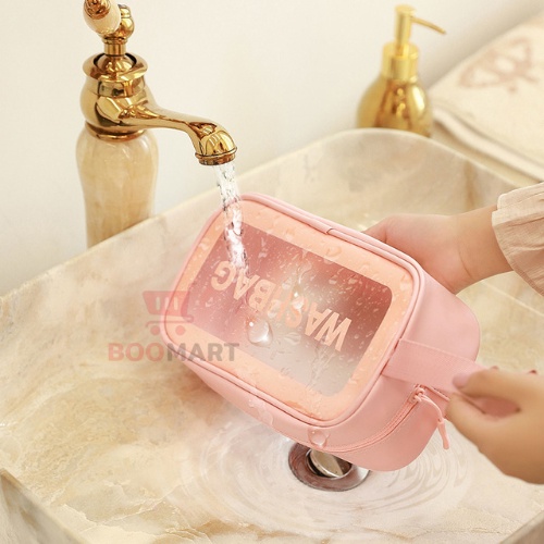 Túi Đựng Mỹ Phẩm, Đồ Trang Điểm WAHSBAG Đi Du Lịch Chống Thấm Nước Cực Tốt - BooMart