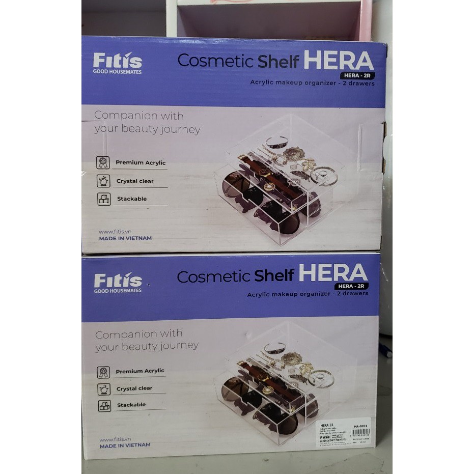 Hộp chứa mỹ phẩm Hera chính hãng của FITIS