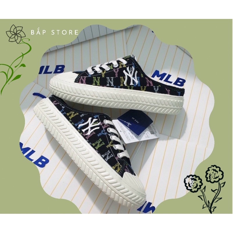 🌈Giày Sục Ny Đạp Gót Đen, Sục Ny Đen, Sục Hoạ Tiết MoNo, Sục 𝐌𝐋𝐁 Đạp Gót Hot Hit 2020 Bản Đẹp💦💦