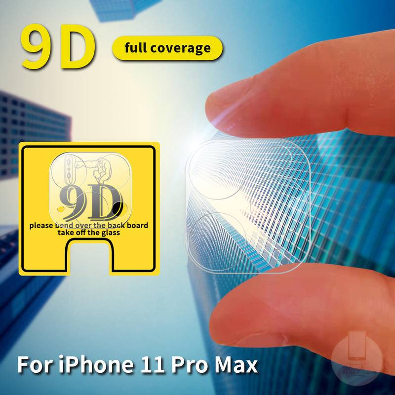 Kính cường lực camera sau điện thoại 9D bảo vệ cho iPhone 11 12 13 Pro Max 6 6s 7 8 Plus X Xs Max Xr Se 2020 2022 SE3