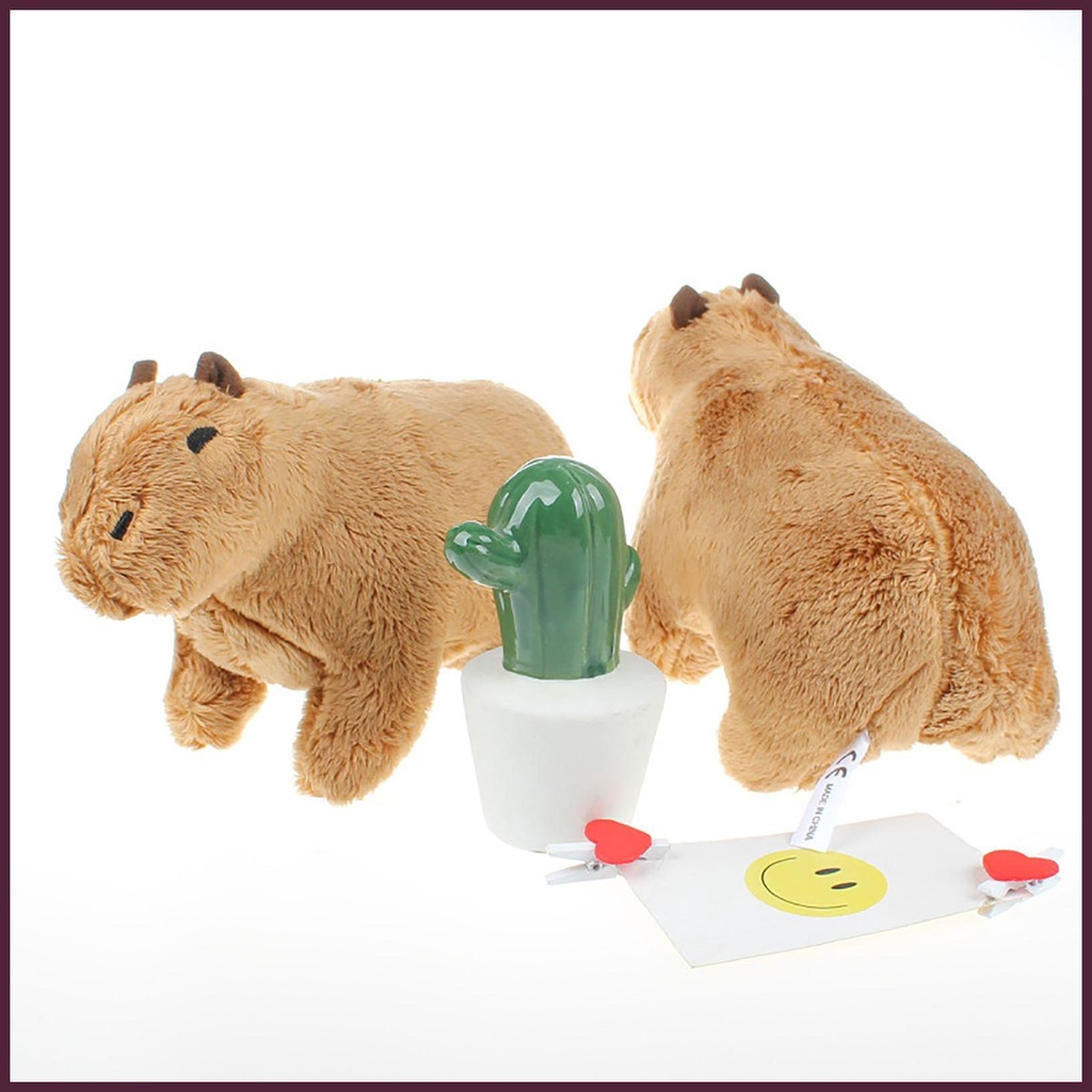Đồ chơi nhồi bông Hình Con Vật Capybara Mềm Mại Đáng Yêu