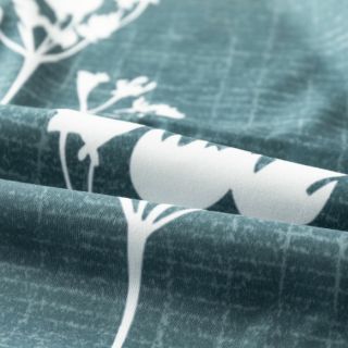 Cotton Poly Bộ Chăn Ga Gối Cây Xám