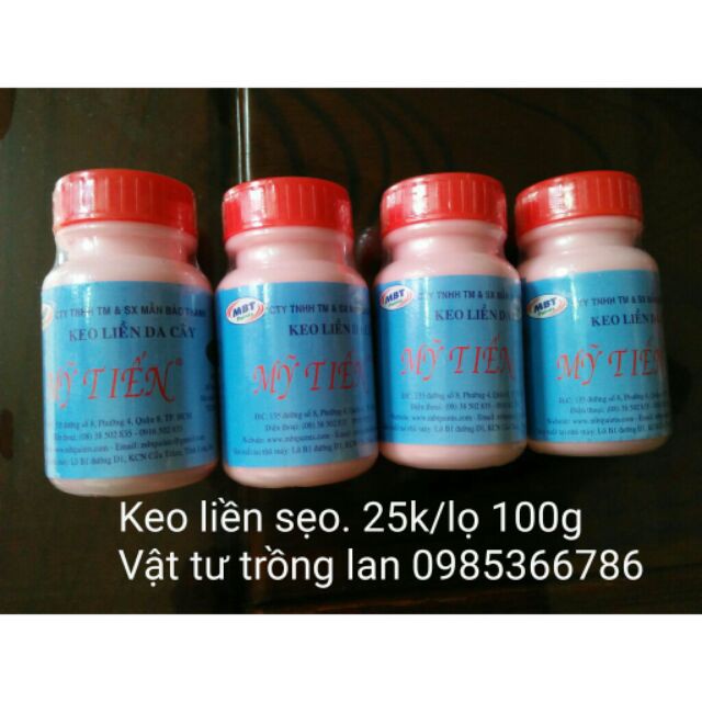 Bán 01 Lọ keo Mỹ Tiến liền sẹo bịt vết cắt, chích, gọt của cây hàng nhập, phân phối trong nước bởi thietbinhavuon.