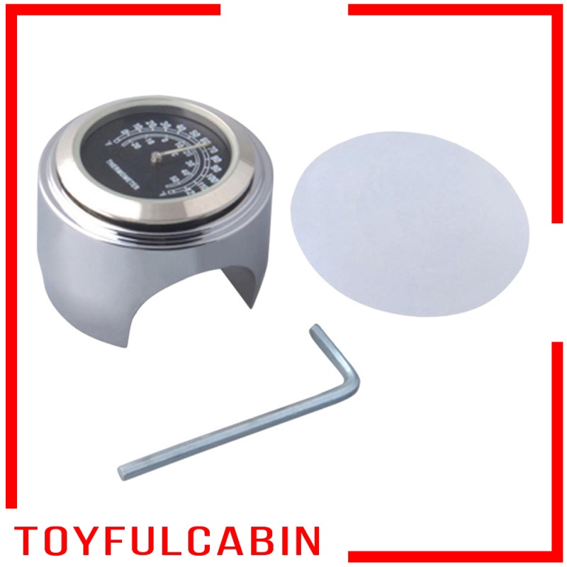 1 Nhiệt Kế Dạ Quang Chống Thấm Nước 7 / 8 &quot;Gắn Tay Lái Xe Máy