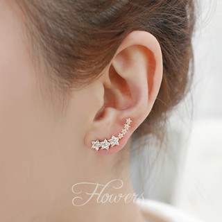 Bông tai nữ cành sao lấp lánh nhỏ xinh phụ kiện style hàn quốc - namimi