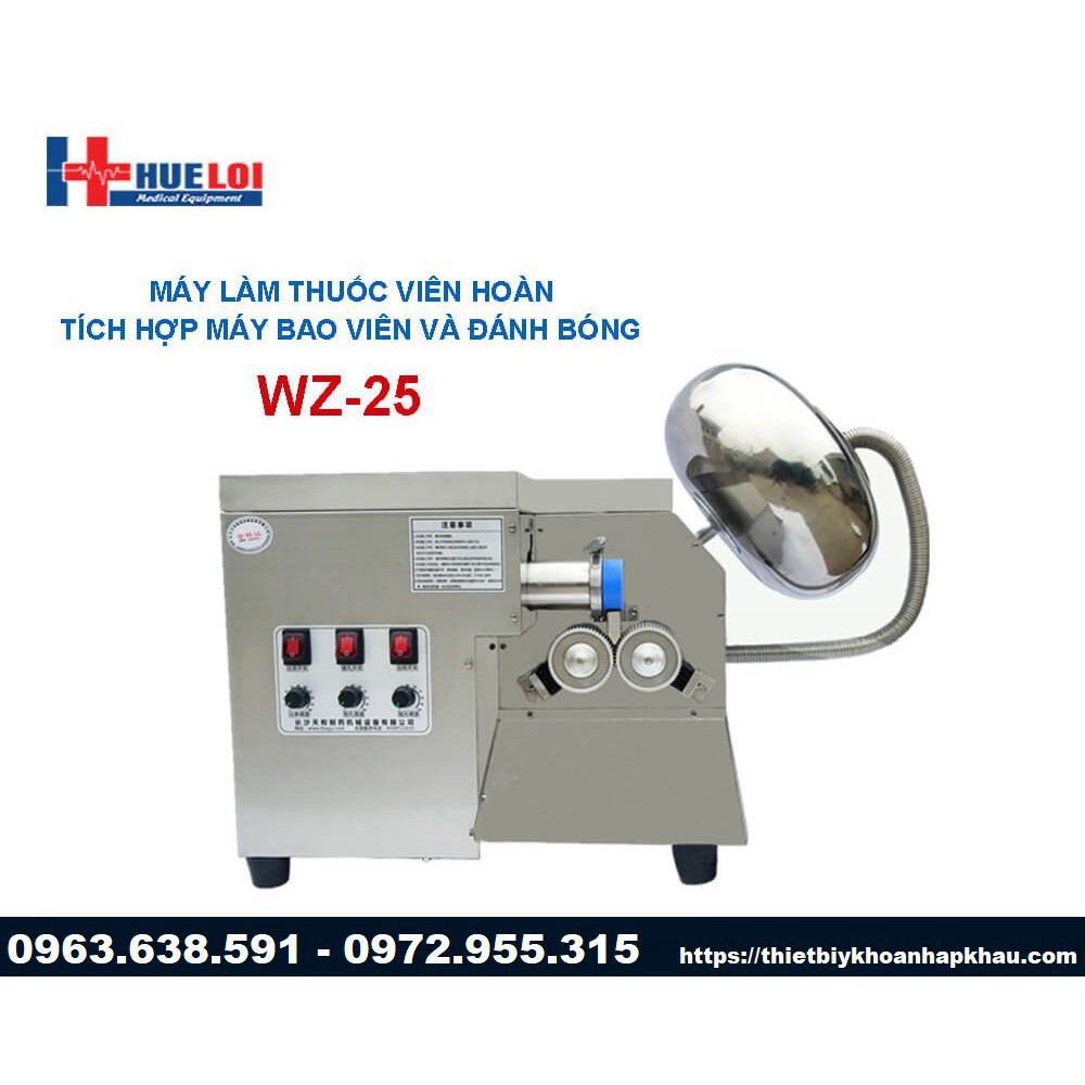 MÁY LÀM VIÊN HOÀN BAO VIÊN VÀ ĐÁNH BÓNG THUỐC