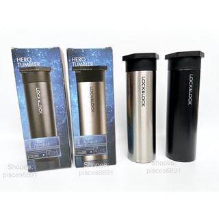 Bình giữ nhiệt Lock&Lock Hero Tumbler 400ml LHC4112 bằng thép không gỉ