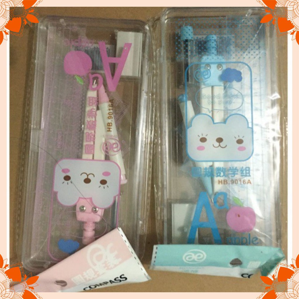 1 bộ compa + eke đẹp