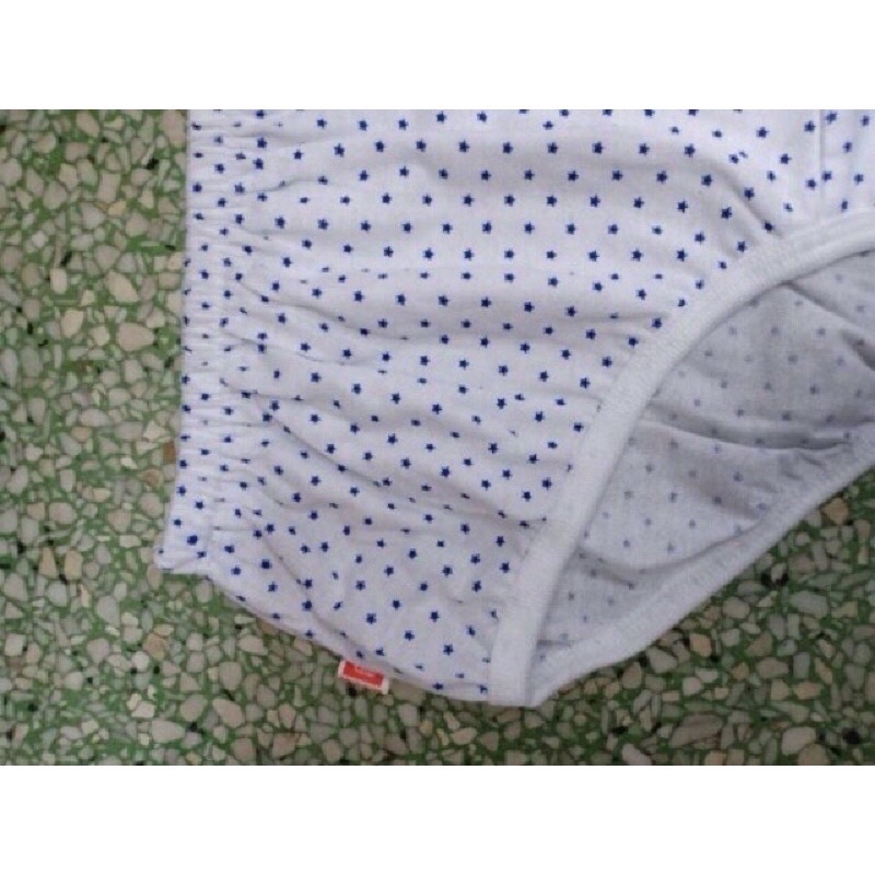 (Combo 10 quần lót bà già chấm sao hàng dệt kim sz to 90kg có video thật ạ