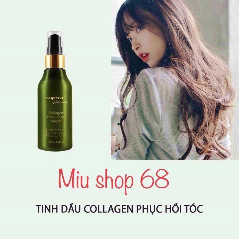 Tinh dầu collagen phục hồi tóc sophia