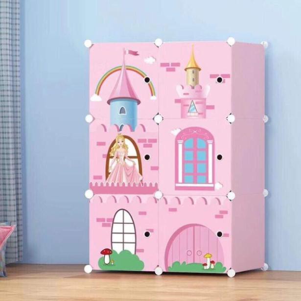 FREESHIP 99K TOÀN QUỐC_XẢ KHO 99 TỦ NHỰA GHÉP 6 Ô SÂU 37x37cm. Kèm 1 treo đồ y mẫu.