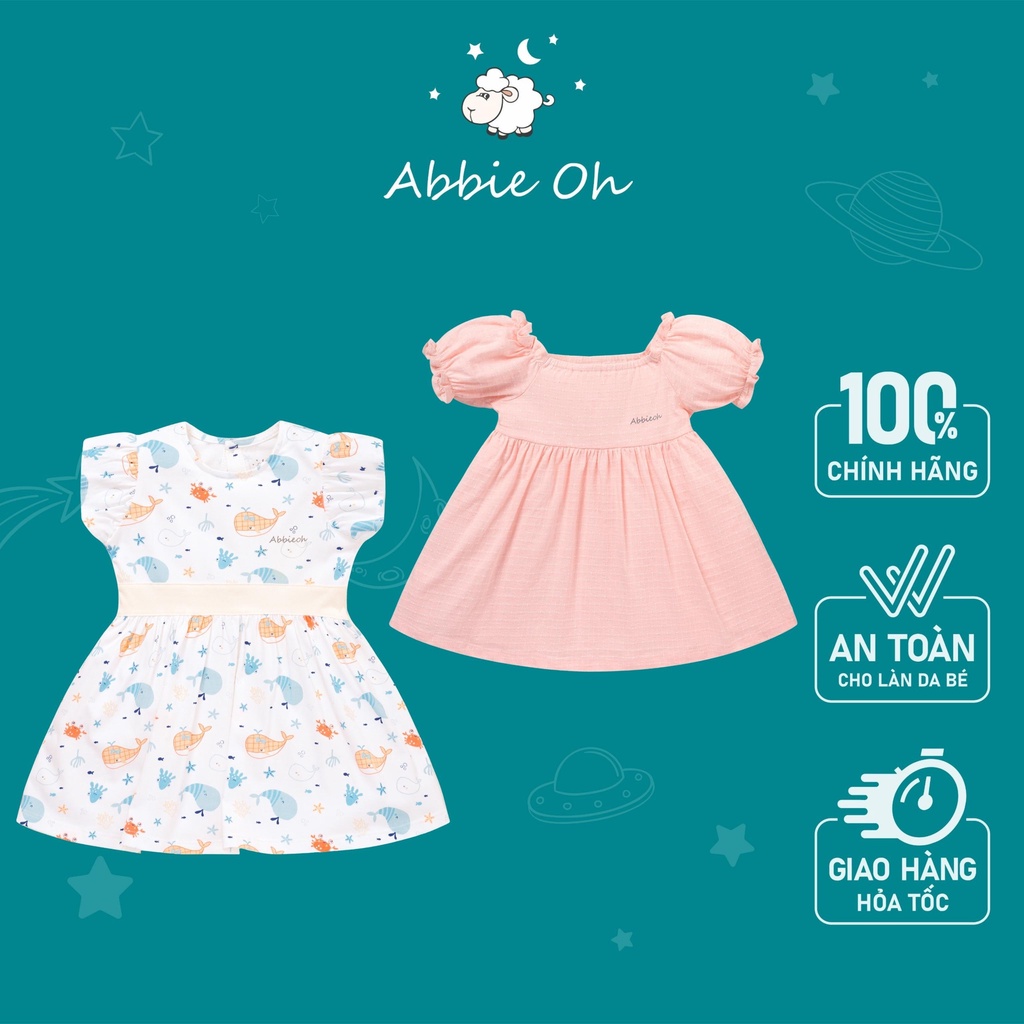 Váy côc tay cho bé gái | ABBIEOH | 3M - 3Y | VL417-424