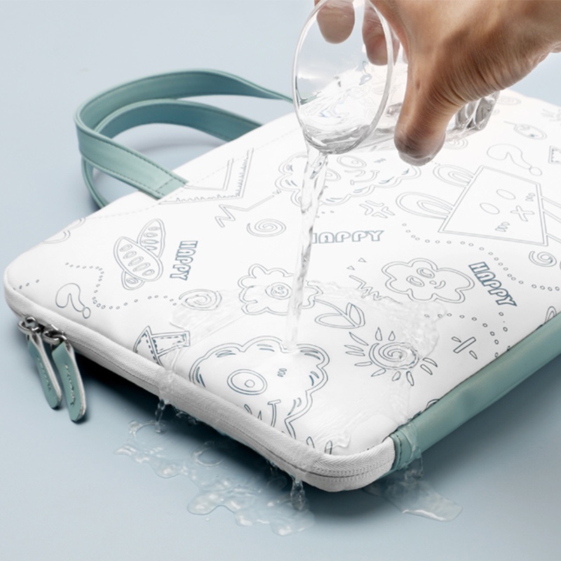 Túi đựng bảo vệ laptop 13.3 14 15.6 inch EVERTONER chống thấm nước hoạ tiết Graffiti độc đáo