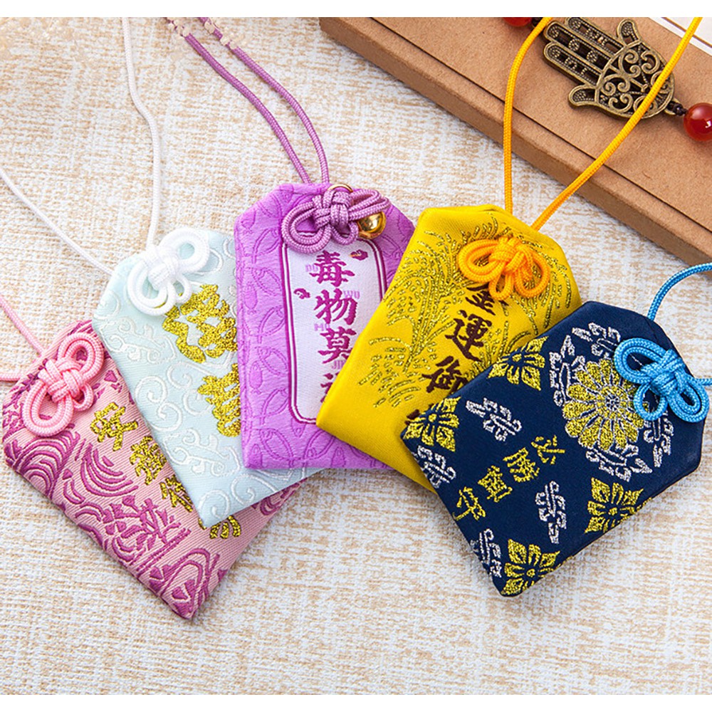 Túi Phước May Mắn Omamori Nhật Bản Omamori Học Tập Móc Treo Sưu Tầm #22