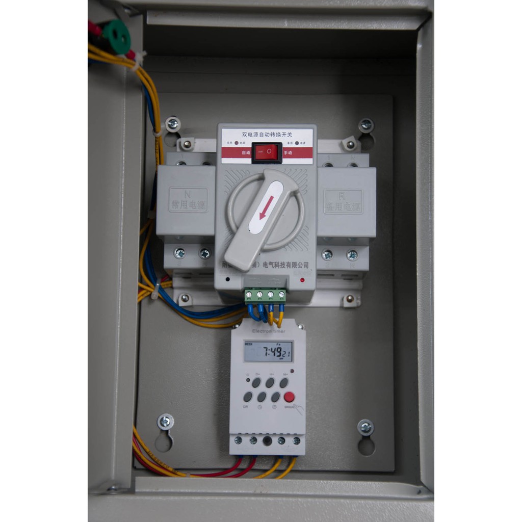 Tủ ATS chuyển nguồn 2 công tơ tự động 63A