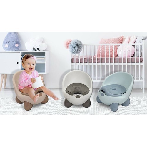 Bô gấu Hokori có tựa lưng và nắp đậy cho bé đi vệ sinh (kèm ảnh thật)