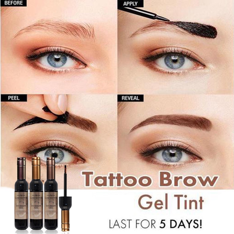 Gel Xăm Chân Mày Dạng Lột Kháng Nước Tuyệt Vời Độc Đáo