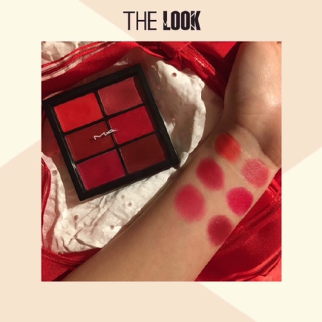 BẢNG MÀU SON MAC - EDITORIAL RED