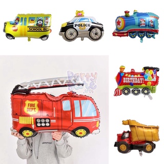Bóng kiếng trang trí hình xe các loại, đủ size, sinh nhật thôi nôi cho bé