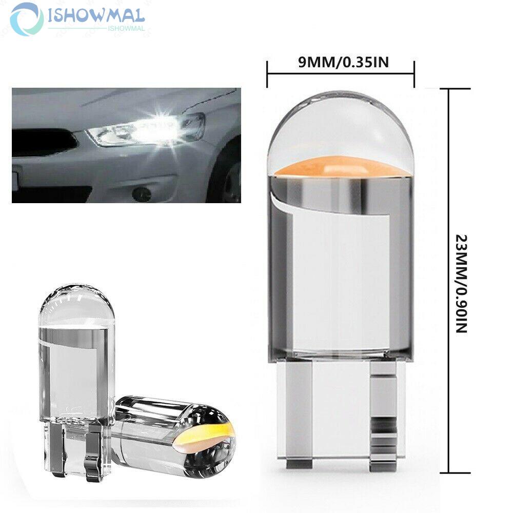 ⚡Hot Sale⚡10x T10 501 Led Car Side Light White Bulbs Error Free Canbus Xenon W5w Sidelight Bright New-ISHOW