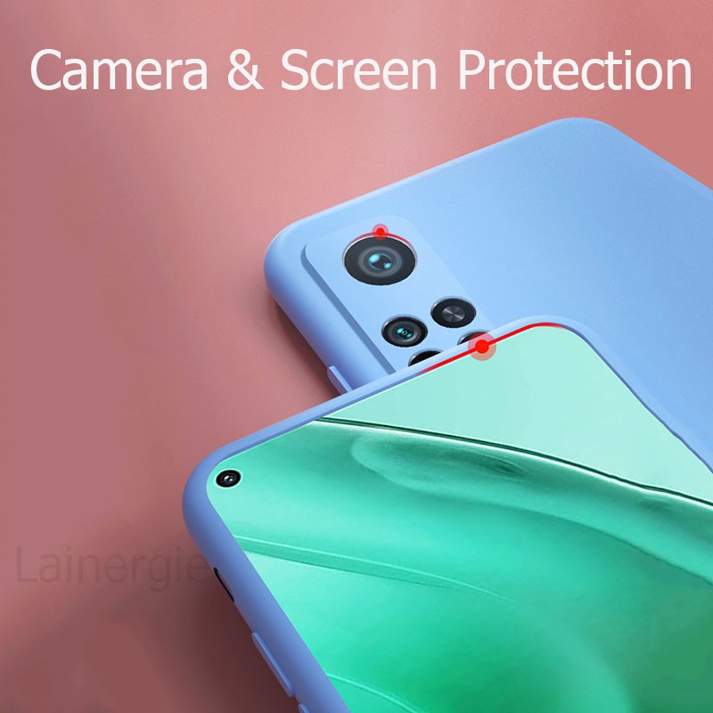 Xiaomi mi Ốp Điện Thoại Silicon Dẻo Màu Nhám Siêu Mỏng Thời Trang Cho xiaomi mi10t pro xiaomi mi 10t pro 10tpro mi10t 5g