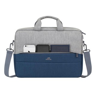 [ GIAO NGAY ] Cặp Xách Laptop 15.6 inch Rivacase 7532 (Xanh/Xám) - Hàng chính hãng