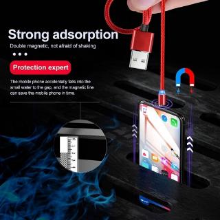 Cáp Sạc Nam Châm Có Đèn Led Cho Iphone / Android