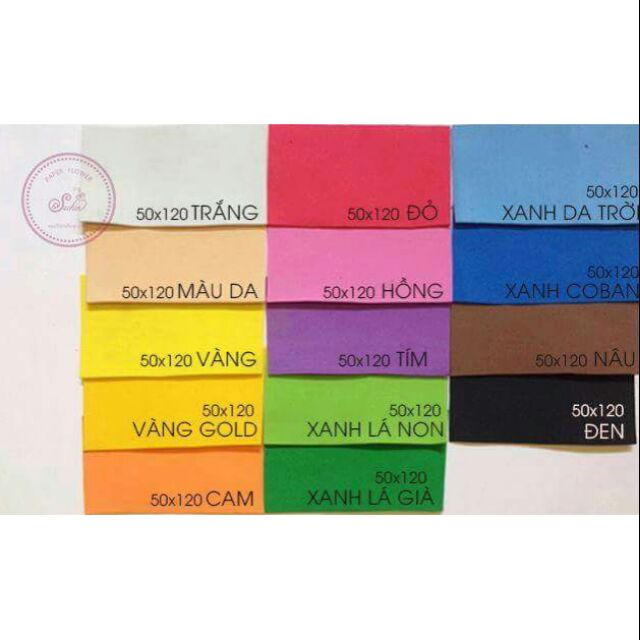 Mút xốp bitis làm hoa,vật phẩm mầm non