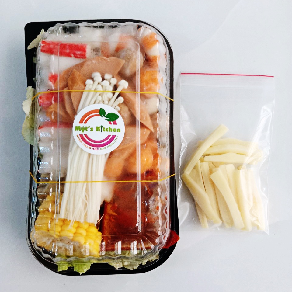 Combo Nguyên Liệu Nấu Lẩu Bánh Gạo Tokbokki