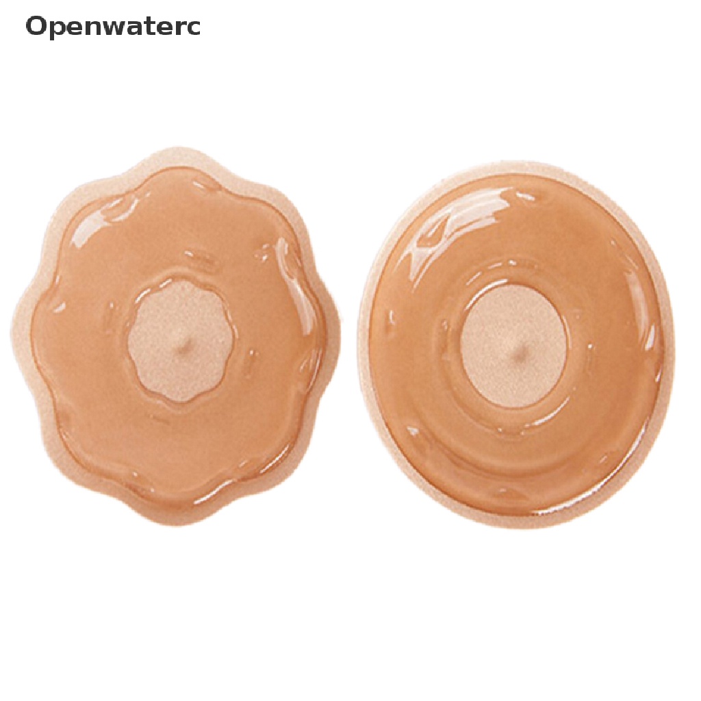 1 cặp miếng dán ngực silicone tự dính có thể tái sử dụng
