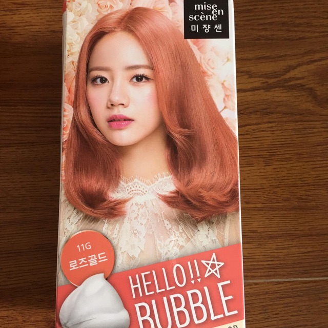 Dầu gội nhuộm tóc Mise en Scene Hello Bubble FoamColor ❤️