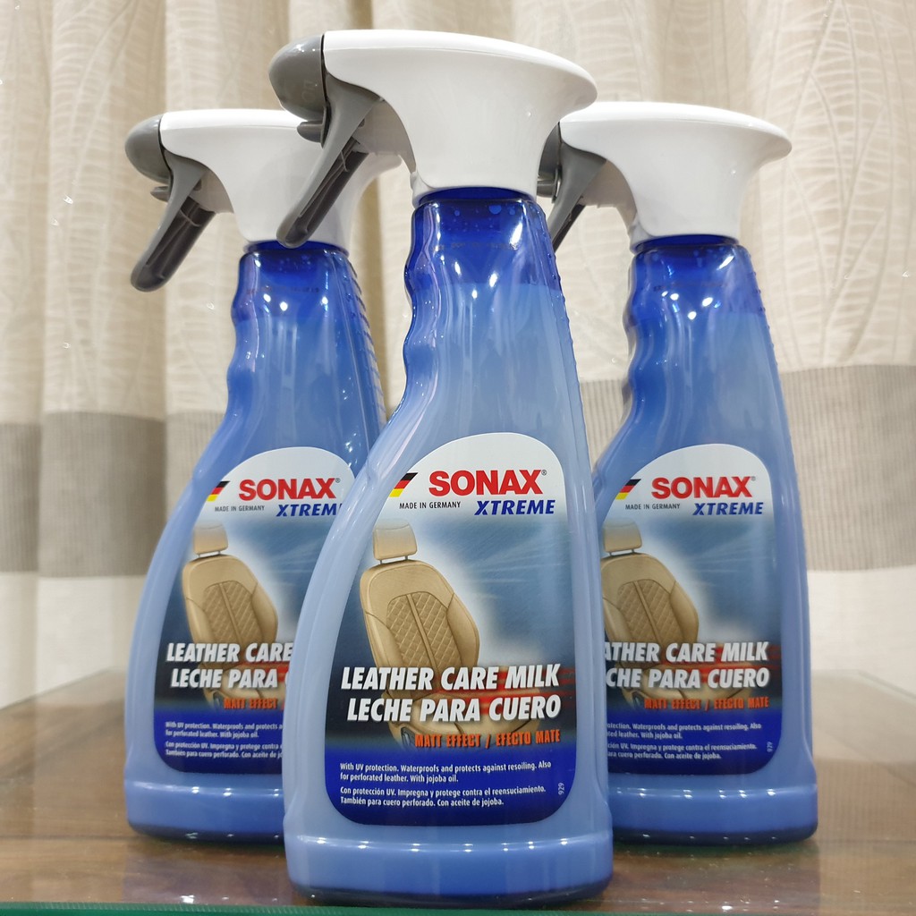 Làm Sạch Bảo Dưỡng Da Sonax Leather Care Milk 500ml