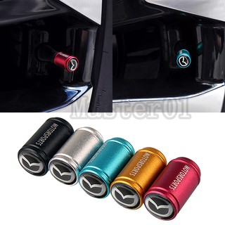 Set 4 Nắp Van Lốp Xe Hơi Nhiều Màu Tùy Chọn Cho Mazda 3 CX-5 CX-30 6 Atenza Axla