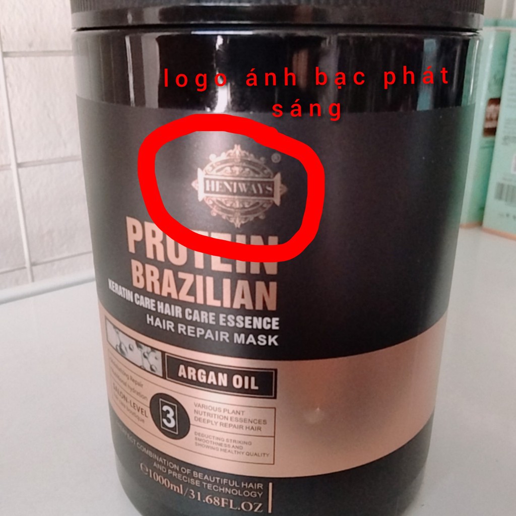 Hấp Ủ Tóc Protein Phục Hồi Tóc Yếu, Nát Protein Brazilian 1000ml