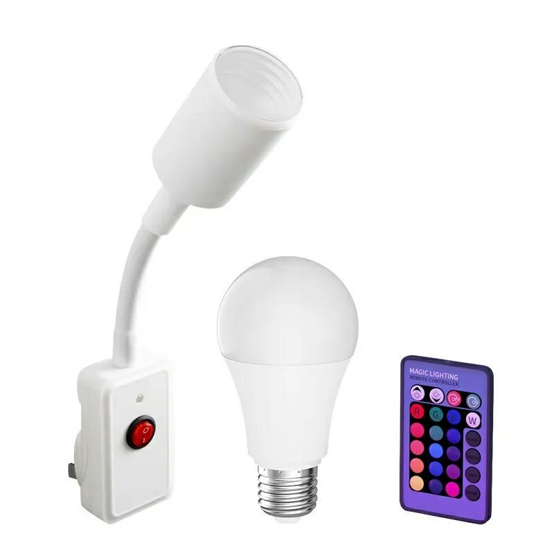 Đèn Ngủ Bóng LED Nhiều Màu Sắc Có Điều Khiển Từ Xa Dùng Trang Trí Phòng Ngủ Chụp Ảnh