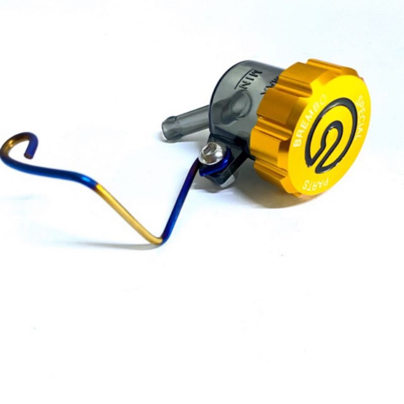 Bình dầu khói Brembo gắn trước sau .Tặng đai gắn Titan