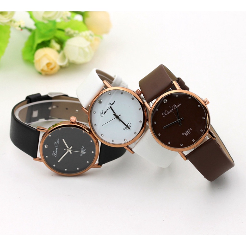 Đồng Hồ Nam Nữ TL939, Dây Da, Chịu Nước Tốt