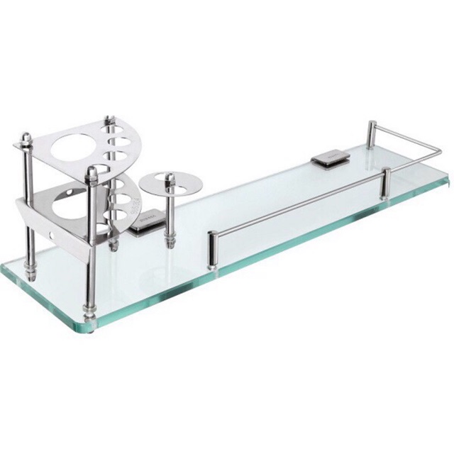 Kệ Ly Bàn Chải Đanh Răng , Kệ Dưới Kiếng Phòng Tăm Đa Năng ,Kệ Gương Phòng Tắm Inox 304 Cao Cấp