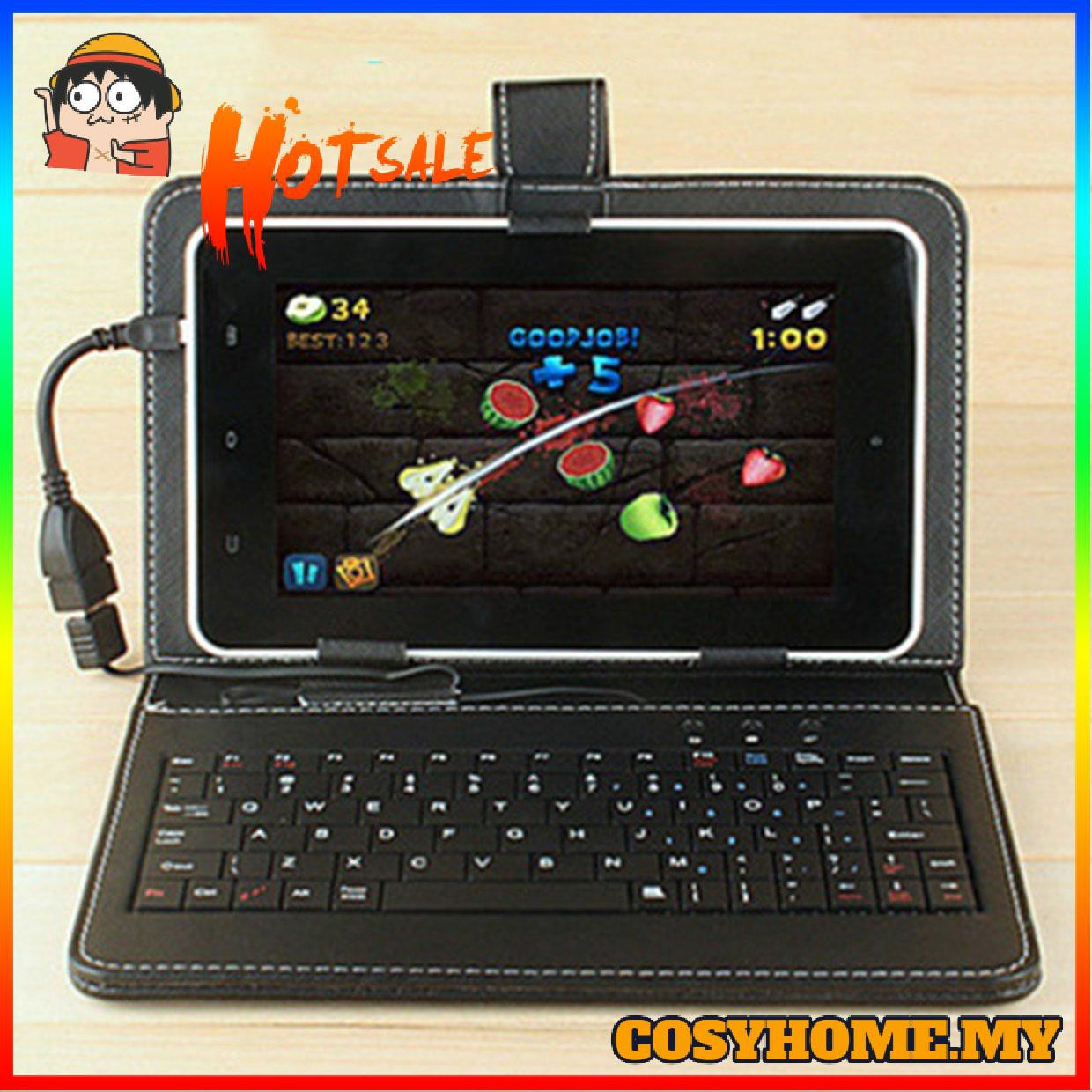 Bao Da Máy Tính Bảng Tích Hợp Bàn Phím Usb 10.1 Inch Cho Android Windows Tablet