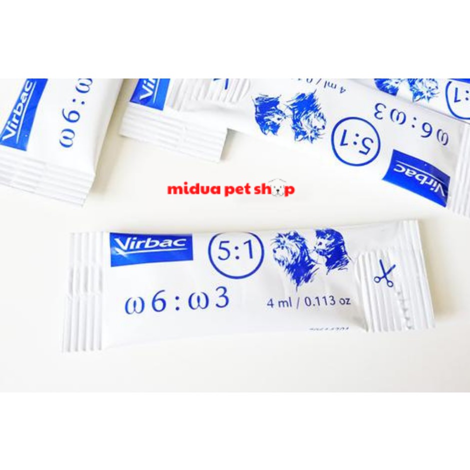 Gel dinh dưỡng virbac megarderm giúp mượt lông và da (gói 4ml)