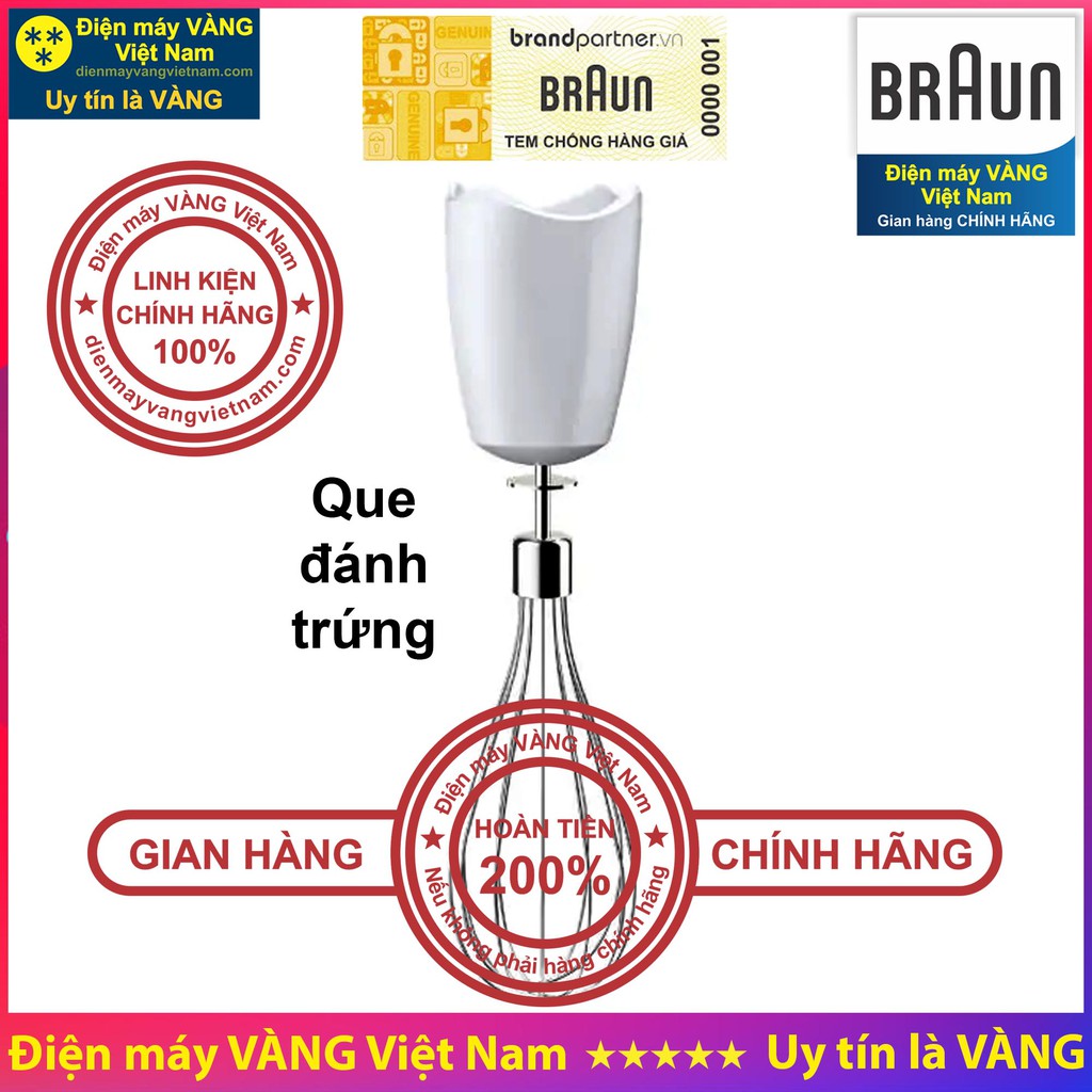 Linh kiện Phụ kiện máy xay cầm tay Braun MQ5000 MQ5200 MQ5035 MQ5235 MQ5030 MQ5045 MQ5245 MQ3045 - Hàng chính hãng