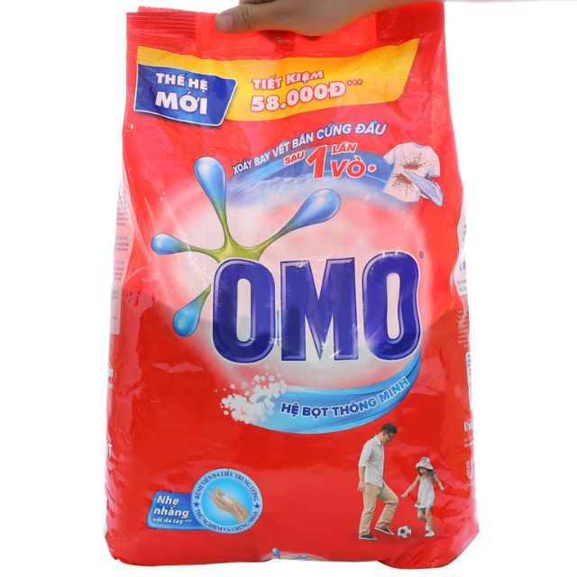 Bột giặt OMO Sạch Cực Nhanh 4,5kg