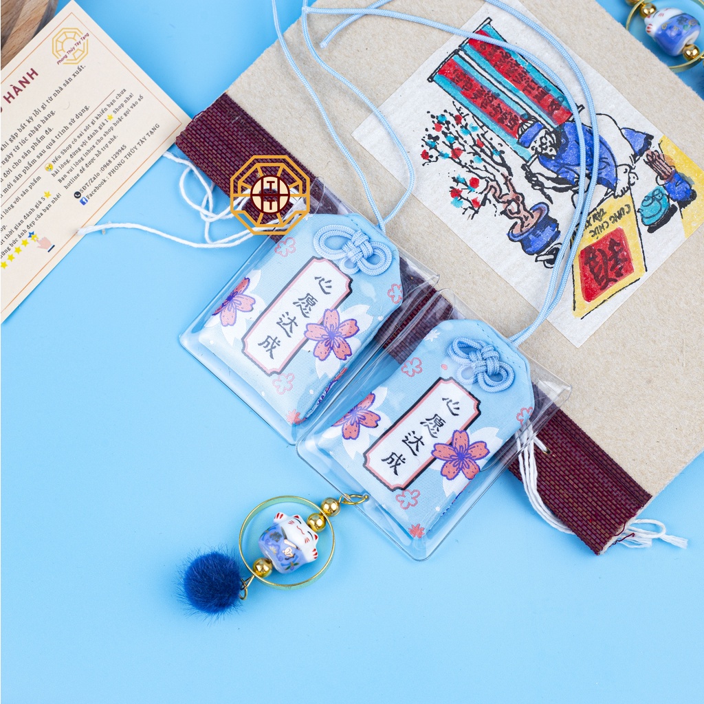 Túi Phước May Mắn Omamori Nhật Bản  Tài Lộc, May Mắn, Tình Duyên, Học Tập, Kinh Doanh - Phong Thủy Tây Tạn