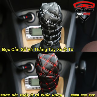 ⚡️Freeship 99k - Toàn quốc⚡️ Bọc Thắng Tay, Cần Số Trên Oto